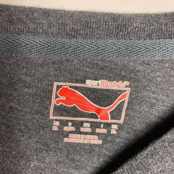 Puma Womens Sweater Sz XL Gray Color - Picture 3 of 6